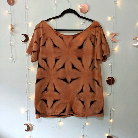 🥳Alano Edzerza Eagle Distressed Upcycled Apocalyptic Shirt Top M L - Picture 4 of 6